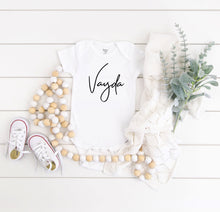 Load image into Gallery viewer, Personalized Baby Name Onesie