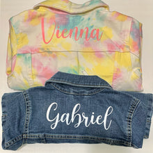 Load image into Gallery viewer, Iron-On Decals for Denim Jackets for Adults and Kids