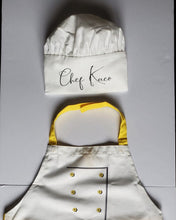 Load image into Gallery viewer, Chef Hat with Faux Button Apron