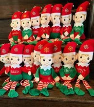 Load image into Gallery viewer, Customized Christmas Elf Plush
