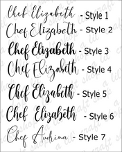 Load image into Gallery viewer, Chef Hat with Faux Button Apron
