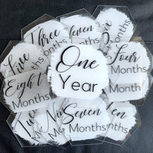Load image into Gallery viewer, Acrylic Baby Milestones