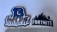 Load image into Gallery viewer, Fortnite Cake Topper
