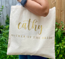Load image into Gallery viewer, Customized Canvas Tote Bag