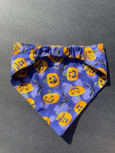 Load image into Gallery viewer, Halloween Scrunchie Dog Bandanas