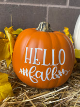 Load image into Gallery viewer, Personalized Faux Pumpkins