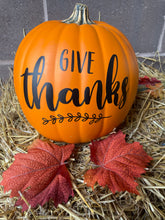 Load image into Gallery viewer, Personalized Faux Pumpkins