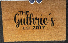 Load image into Gallery viewer, Coir Door Mat