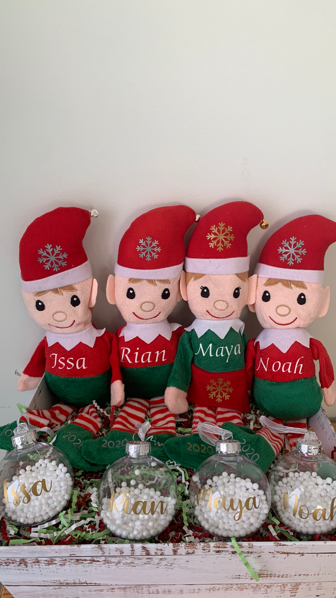 Customized Christmas Elf Plush – a lil' craft shop