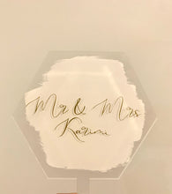 Load image into Gallery viewer, Custom Acrylic Cake Topper