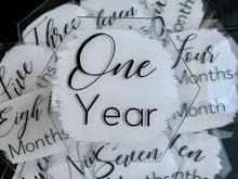 Load image into Gallery viewer, Acrylic Baby Milestones