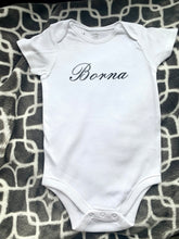 Load image into Gallery viewer, Personalized Baby Name Onesie