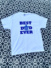 Load image into Gallery viewer, Best Dad Ever T-Shirt with a Toronto Maple Leaf Logo