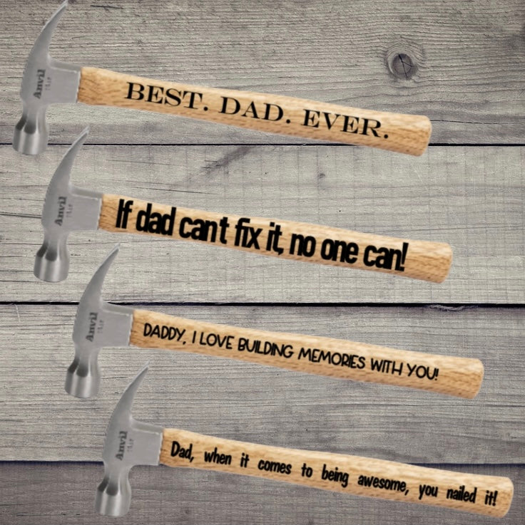 Father's Day Personalized Hammer