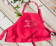 Load image into Gallery viewer, Personalized Adjustable Adult Aprons for Men and Women