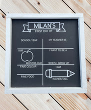 Load image into Gallery viewer, First Day of School Chalkboards Signs
