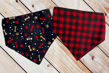 Load image into Gallery viewer, Scrunchie Dog Bandanas