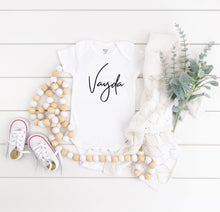 Load image into Gallery viewer, Personalized Baby Name Onesie
