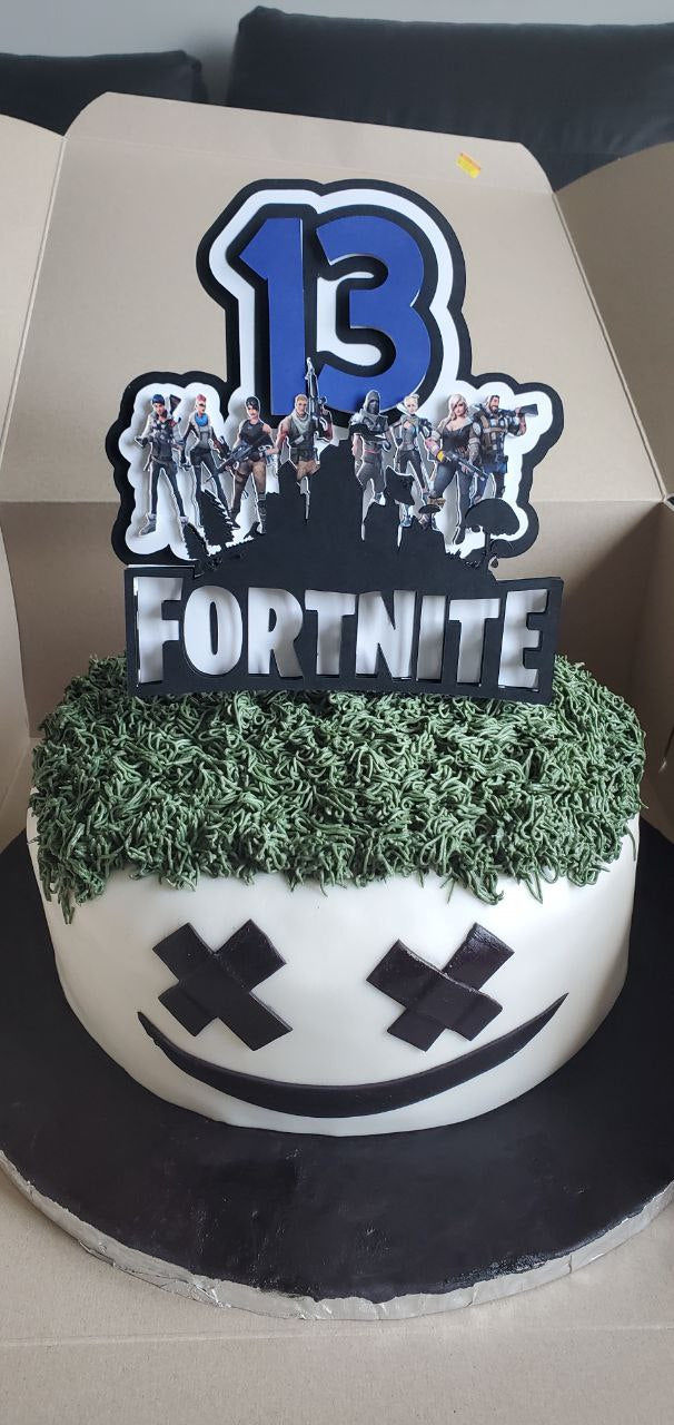 Hilloly Fortnite Cake Topper 21 Pieces Video Gaming Game Theme Cake  Decoration Birthday Cake Topper Cupcake Topper for Video Games Happy Birthday  Cake Decoration Party Supplies for Children : Amazon.de: Toys