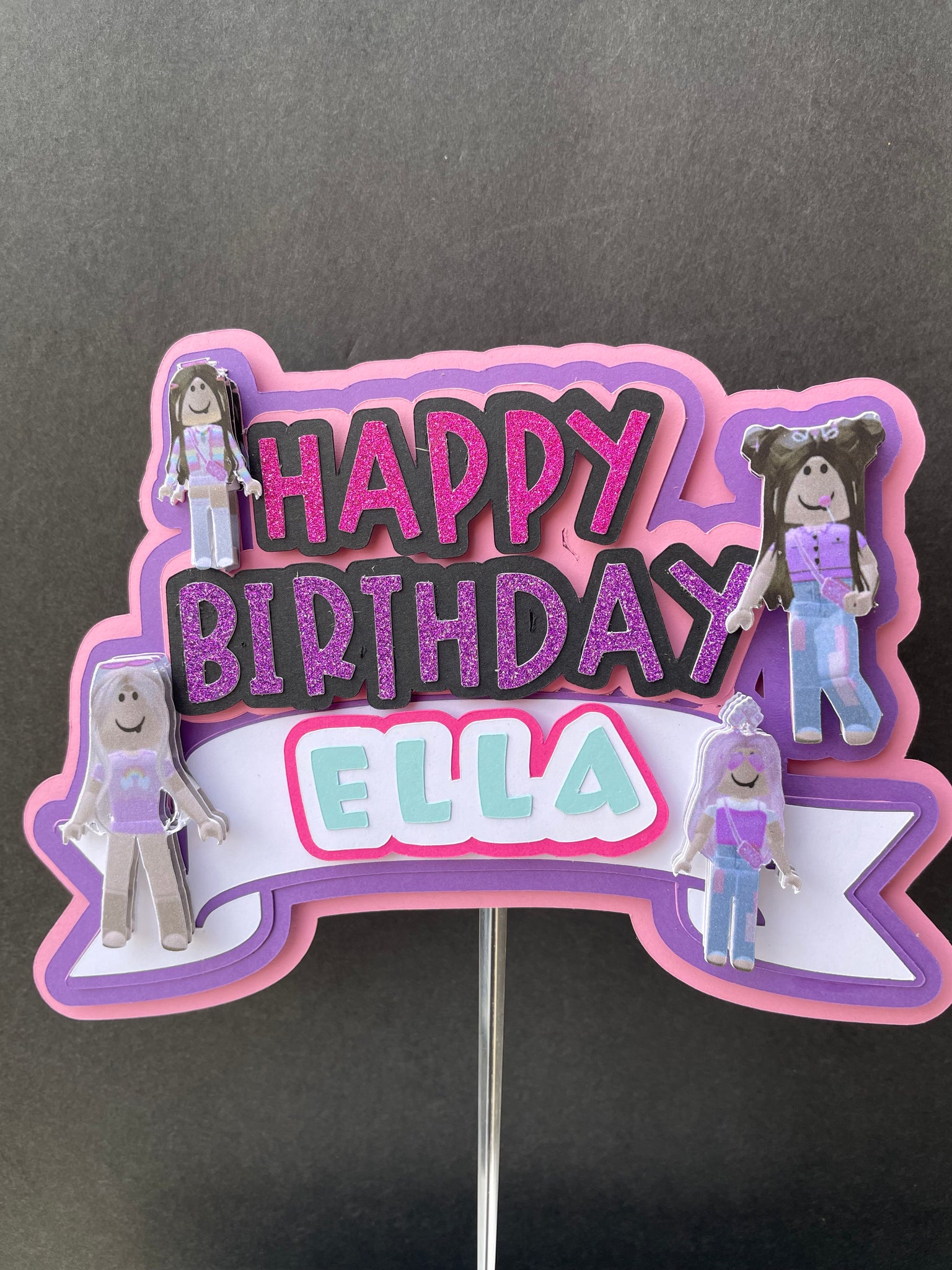 🍰ROBLOX 🍰 edible Cake toppers A4 Icing Wafer Icing | eBay