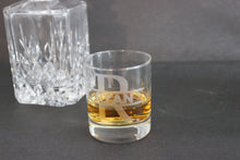 Load image into Gallery viewer, Customized Etched Whiskey Glass

