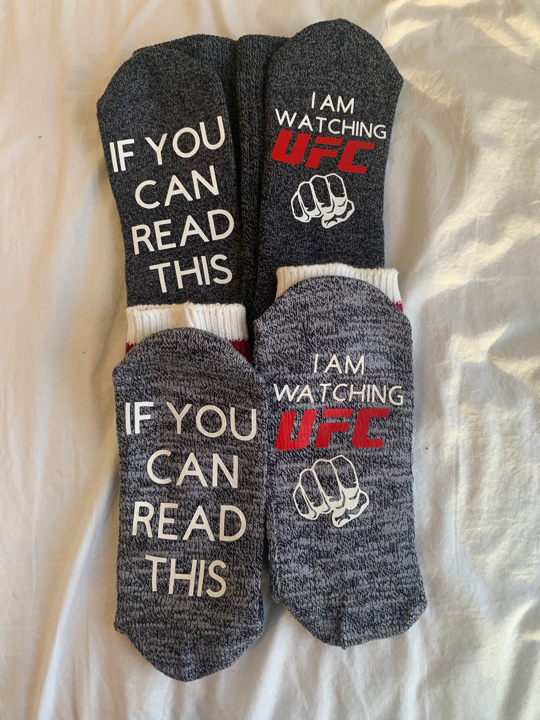 Custom Socks - If you can read this...