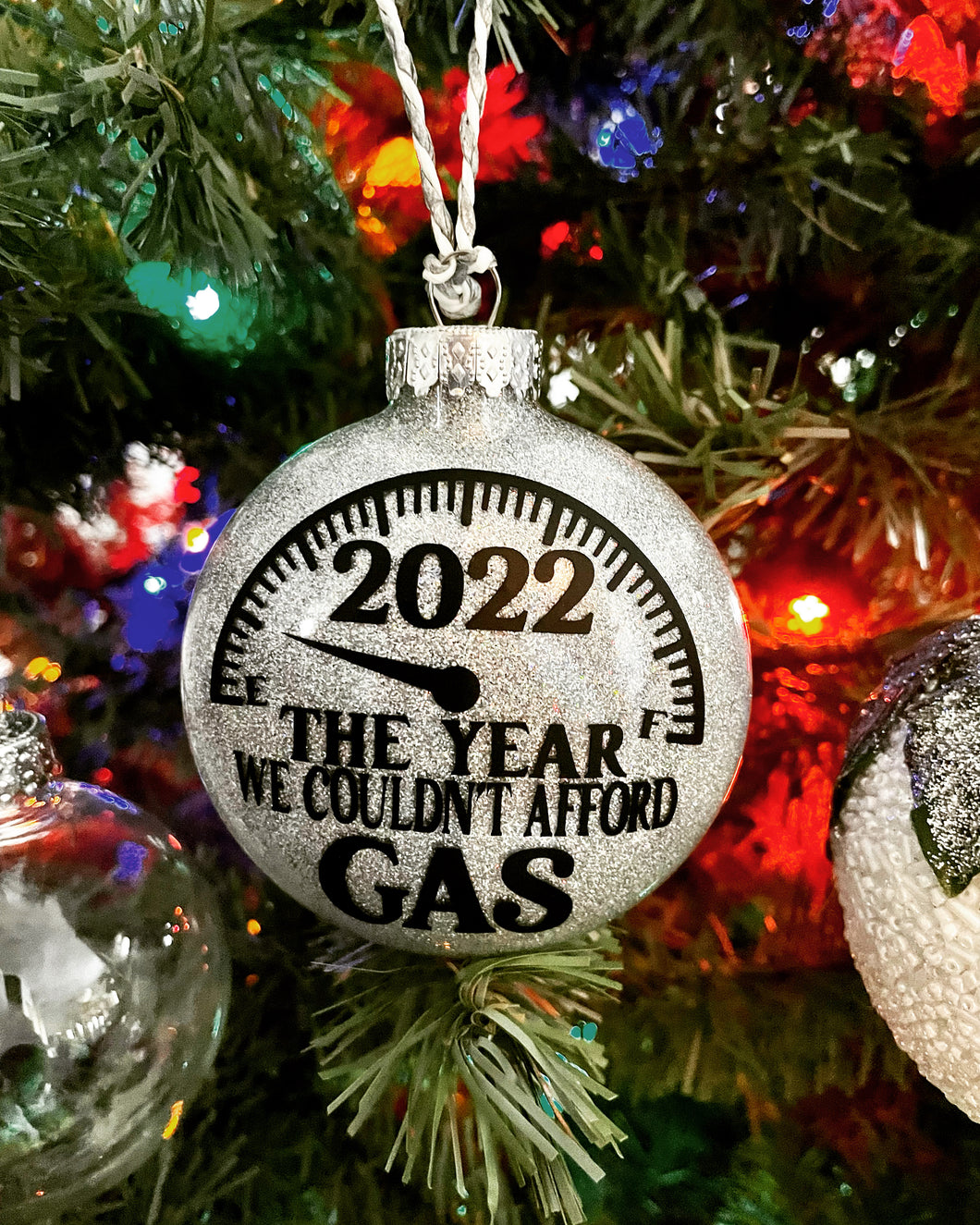 2022 Themed Christmas Ornament